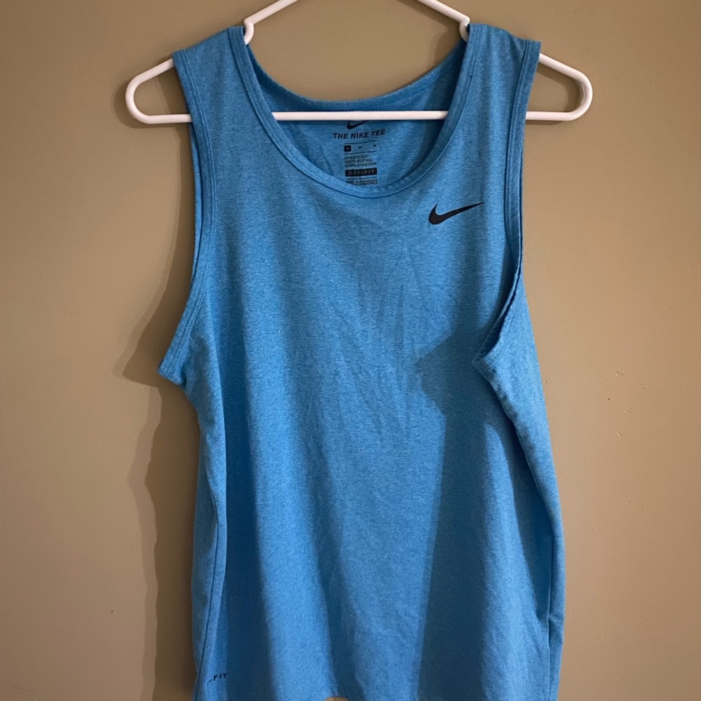 Men’s Nike Blue Athletic Tank Top - Medium